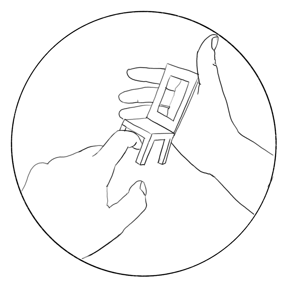 Abb. 18: Hönnerscheid, Rebekka, RollenHandlungen, 2022, digitale Skizze.