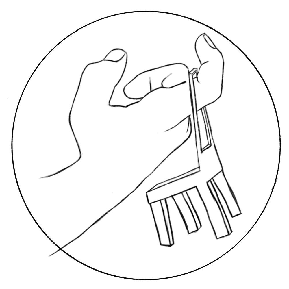 Abb. 2: Hönnerscheid, Rebekka, ImplizitesWissen, 2022, digitale Skizze.